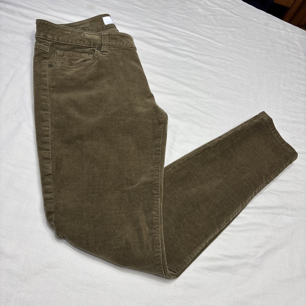 Cabi Style 3567 Skinny Corduroy Jeans Brown Womens Size 6